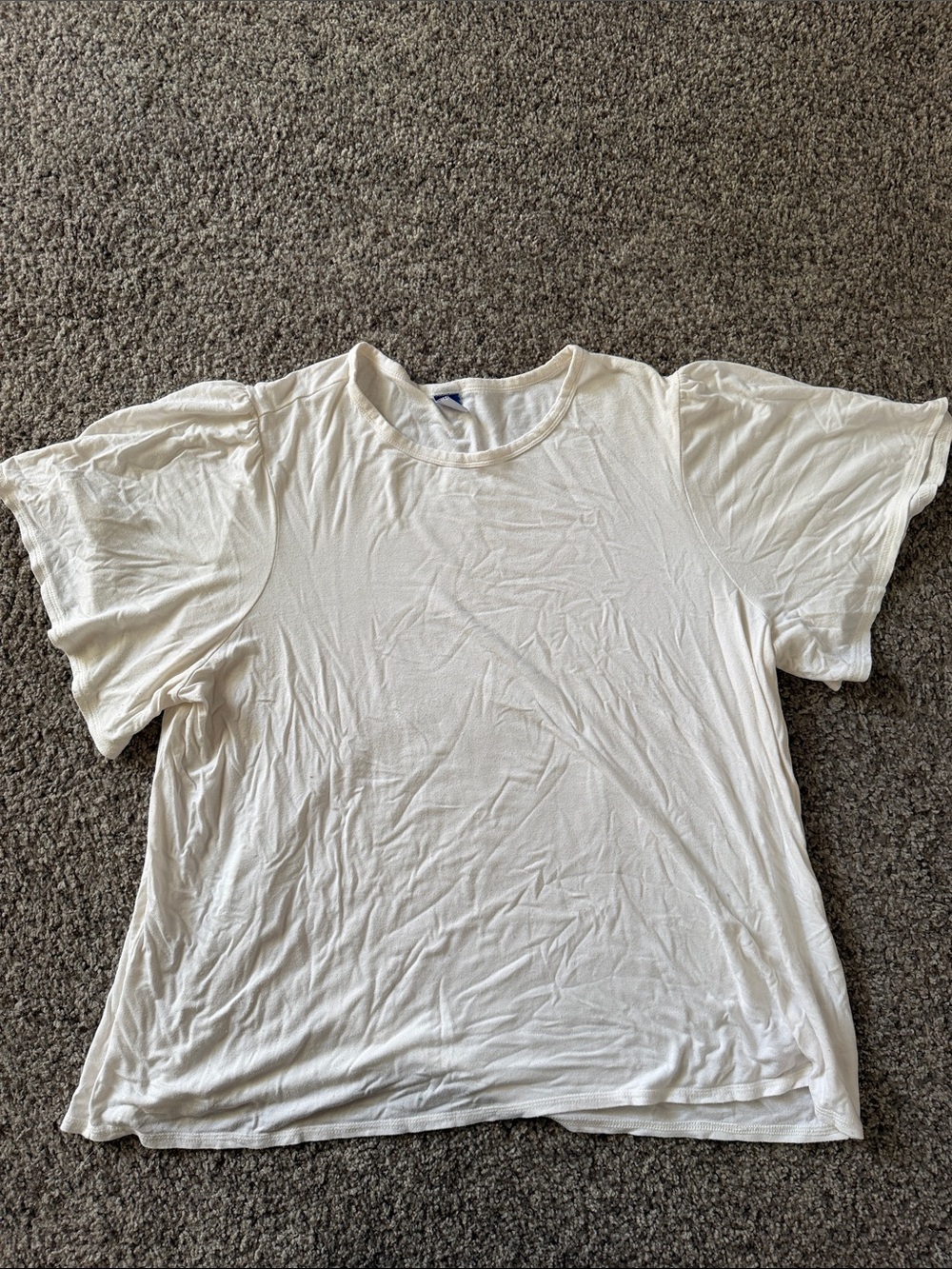 Old Navy Luxe flutter sleeve tee